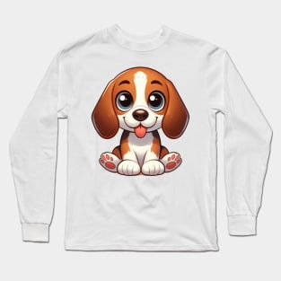 Cute Beagle Long Sleeve T-Shirt